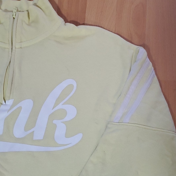 *SOLD 3 FOR $50.00 *"Pink" Quarter zip pullover - Picture 2 of 3